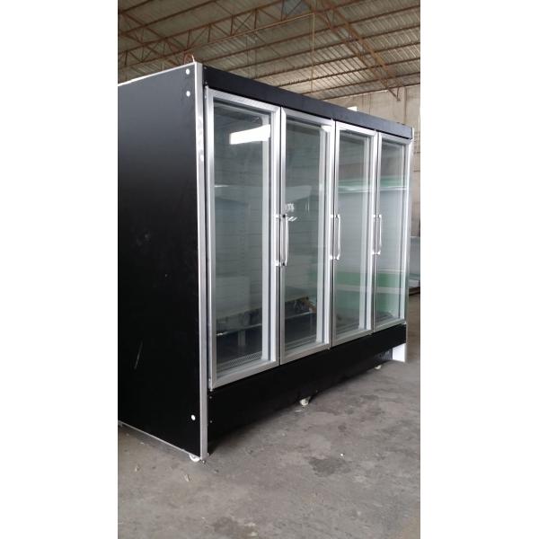 Supermarket commercial multideck open display cooler for vegetable fruit beverage