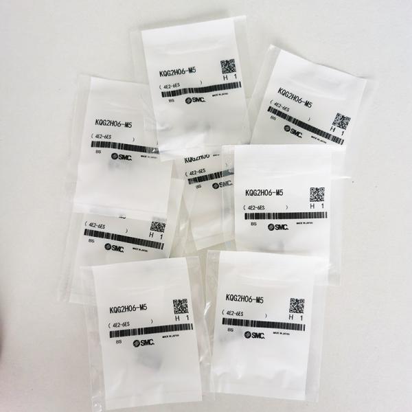 KQG2H06-M5 Connecteur mâle poussé pour connecter des raccords avec étancheur de fil, SS316
