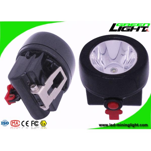 Portable Cordless Mining Cap Lamps Light Weight 10000 Lux High Beam