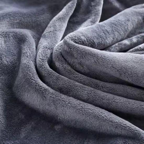 100% Polyester Soft Hotel Blanket Queen Size Coral Fleece Blanket For Hotel Military