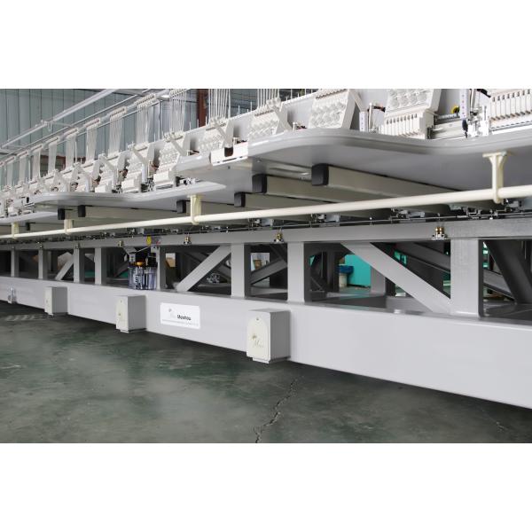 24 Heads Computer Twin Sequin Embroidery Machine With Auto Cutting System