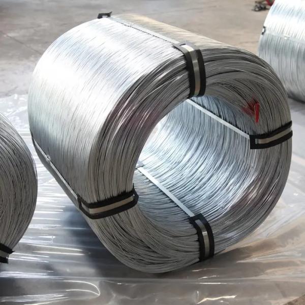 La mesure 20 a galvanisé le fil d'acier électrique de fer galvanisé de fil d'acier pour l'attache