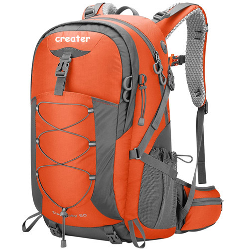 рюкзак нейлона Рипстоп 40Л на открытом воздухе водоустойчивый пеший туризм с крышкой дождя