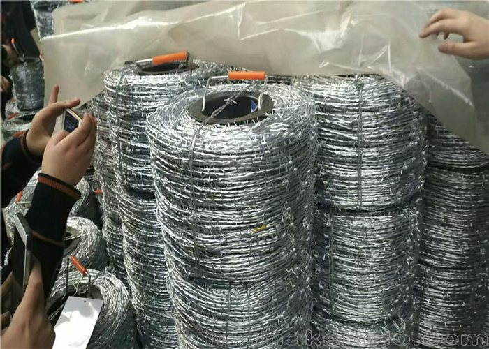 Pvc 25kg покрыл колючую проволоку, оптовый спиральный провод бритвы