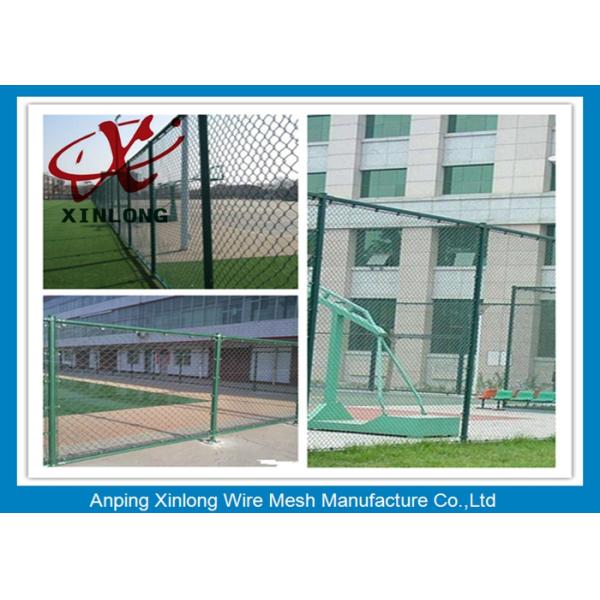 Beautiful 6 Foot Chain Link Fence For Garden / Courtyard / Park / Road Side