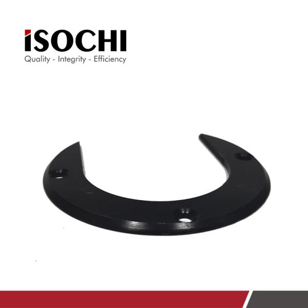 Black C Type Ring For PCB Anderson Drilling Machine Pressure Foot Cup Aluminum