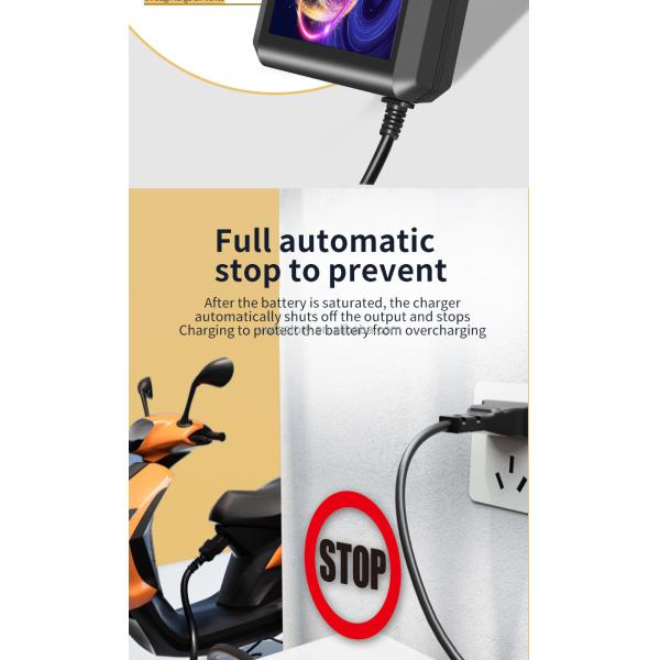 Private Mold 84v 96v 72 Volt 60 Lead Acid Battery Charger for E Bike 48v20ah 30ah 40ah 50ah 60ah Automatic Identification