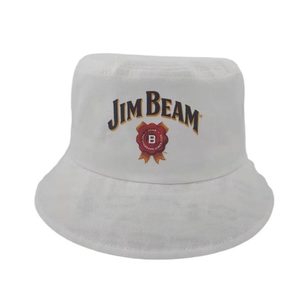 Custom Made Promotional Cotton Material Printed Bucket Hats Headwear
