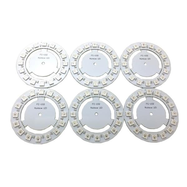 WS2811 built-in 16 round 5050 RGB full-color LED module
