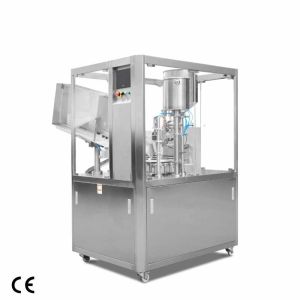 Stainless Steel Tube Filling Machine for Filling and Sealing of Plastic and Plastic Aluminum Laminated Tubes in Various Industrial Uses