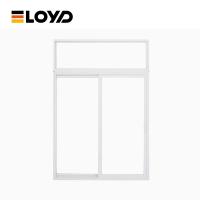 Puertas correderas de aluminio de baño de bronce de la serie 56 72 x 76