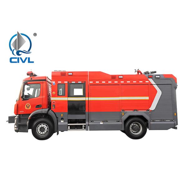 Sinotruk Howo 4x2 6m3 Fire Fighting Truck With Foam Water Tank