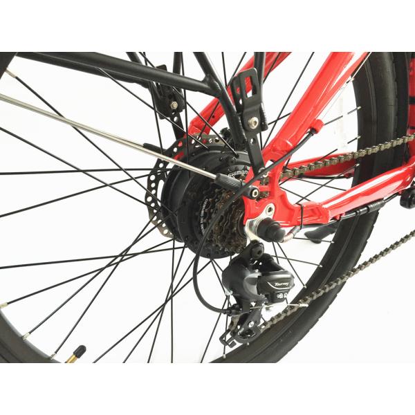 250W Fast Electric City Bike KMC 7 Speed Chain With Sport Seat VELO