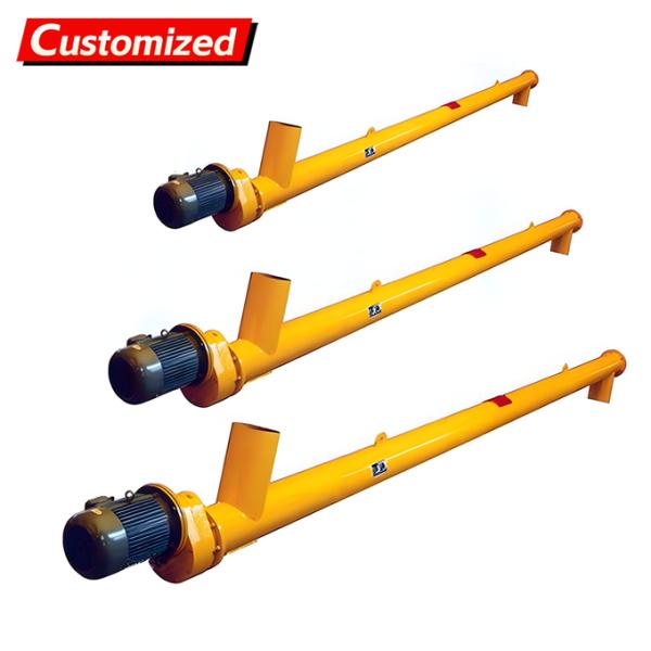 220V High Feeding Accuracy Cement Screw Feeder with Conveyor System for Efficient Cement Dust Prevention