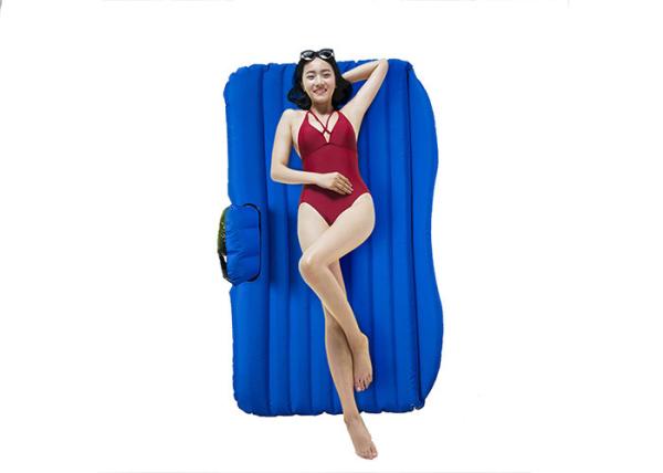 Customized Size Inflatable Car Bed Eco Friendly Material 300KG Loading