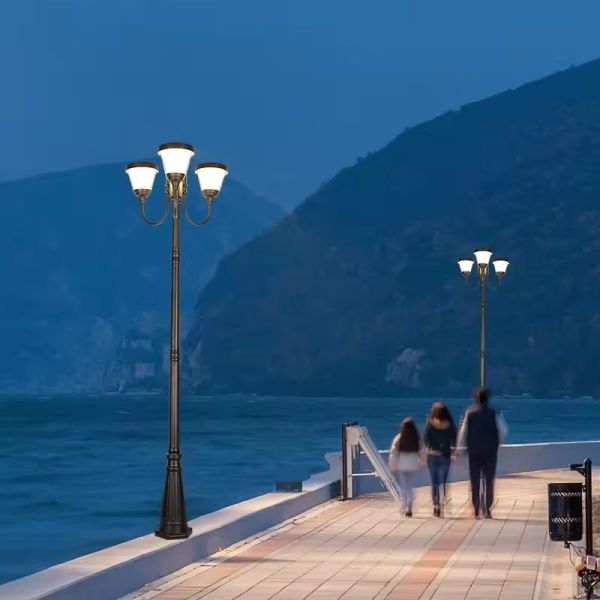 Waterproof Solar Garden Lights Energy-Saving LED Auto On/Off for Patio Yard Decor