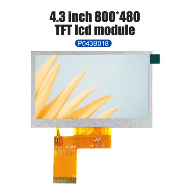 Polcd 24-битный RGB Lcd 4,3-дюймовый 800x480 TFT LCD дисплей 53,86 мм промышленный