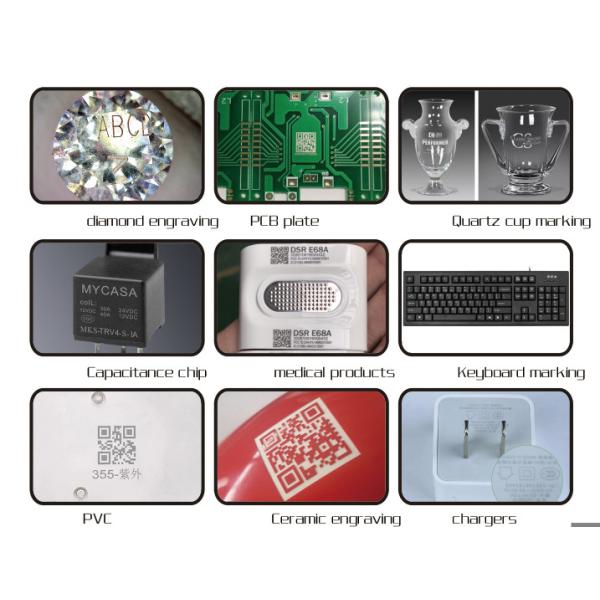 Phone Case Industrial Laser Marking Equipment 110 V For Coating Film Processing