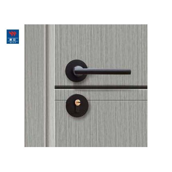 Exterior Bathroom Doors Wood Plastic Composite gray Wpc Eco-Friendly Door