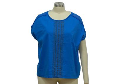 Ladies Casual Wear Raglan Short Sleeve  / Ladies  Softness T Shirt   drop-shoulder sleeve