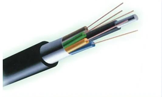 Cabo de fibra ótica blindado de aço de PBT, cabo de fibra ótica de GYTA 24