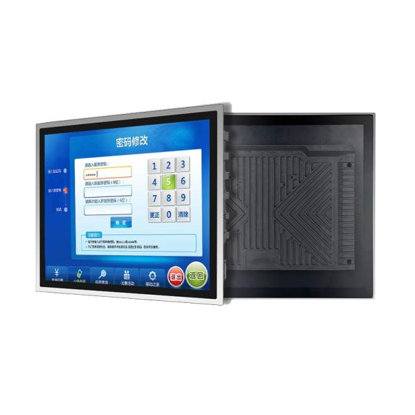 PC industrial de 15,6 pulgadas empotrado IP65, montaje en pared, Linux Win 10 Rk3568 Rk3588, PC de panel HMI de pantalla táctil de marco abierto industrial