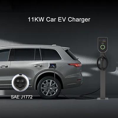 60HZ Car EV Charger OCPP1.6 SAE J1772 11KW 3 Phase EV Charger