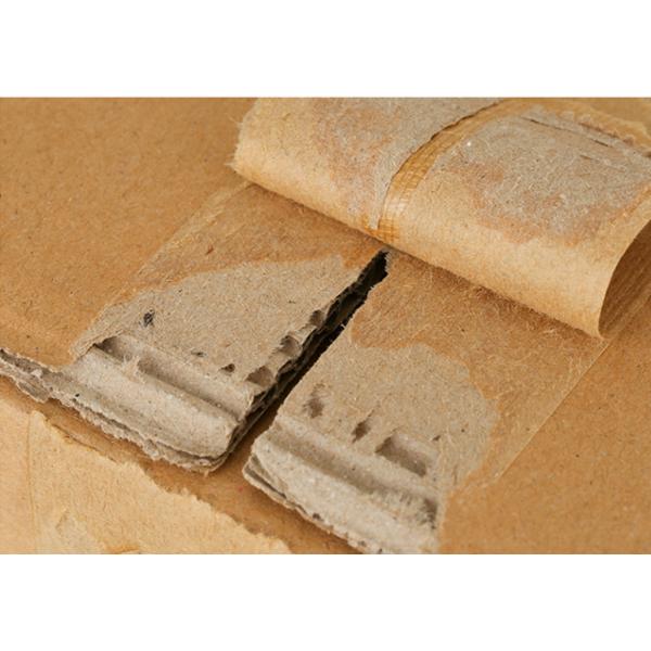 Hot Melt Kraft White Adhesive Tape For Industry Kraft Labels