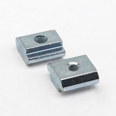 Industrial Custom Aluminium Profile Fasteners Sliding Tee Nut