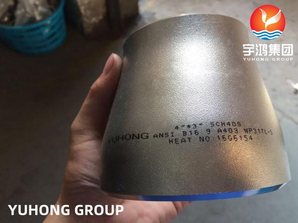 ASTM A403 WP317L-S Stainless Steel Reducer Butt Weld Pipe Fitting B16.9