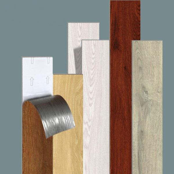 Self Adhesive Waterproof Pvc Flooring Stick DIY Vinyl Flooring For Indoor Decor In Office Building