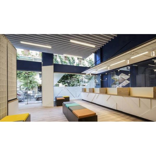 Пол освещая Sandblasting алюминиевое снабжение жилищем приведенное прокладки с отражетелем