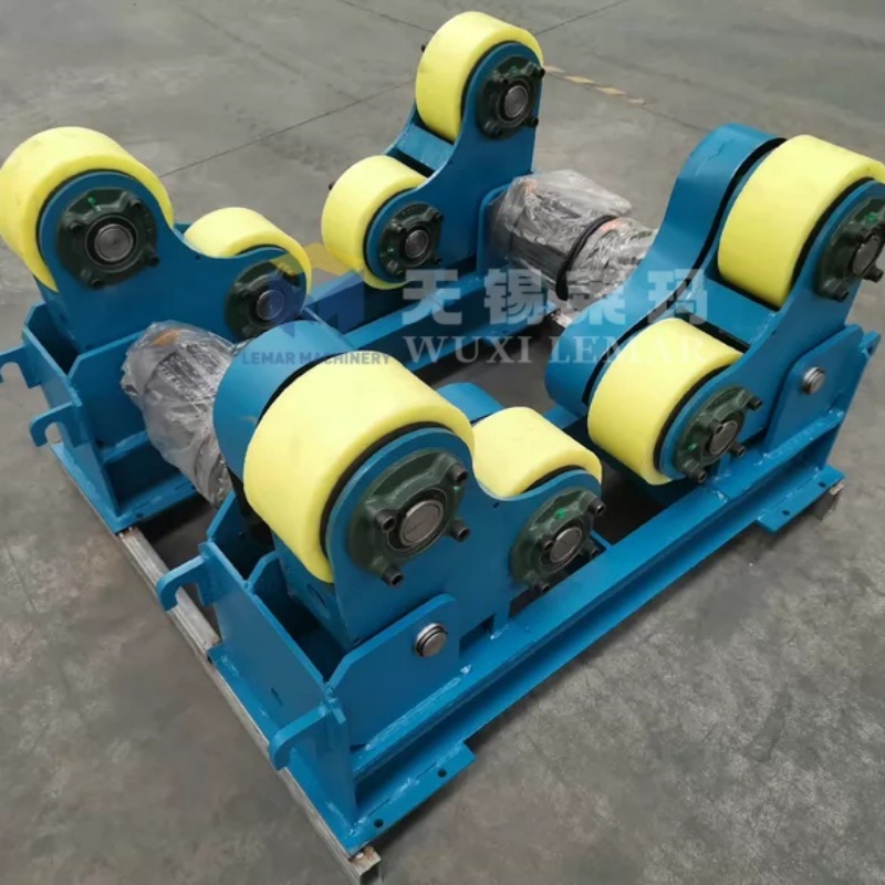 20 Ton Welding Rotator, Self-Aligning Welding Roller Bed for Tank, Pipe & Vessel Welding