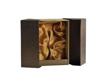 100% Handmade 2 Bottle Wooden Wine Box Gift Black Paper Cardboard Box