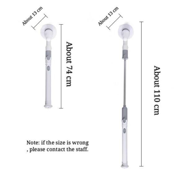 Хандхэльд электрическая щетка чистки, щетка чистки кухни закрутки АБС для раковин лотков баков