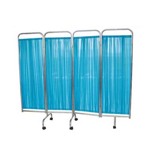 Stainless Steel 4 Panel Hospital Privacy Screen, Ward Room Hospital Folding Screen (ALS-WS01)