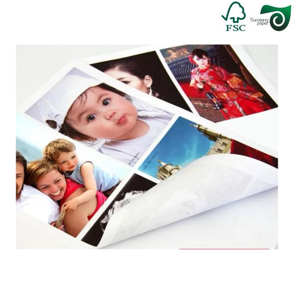 FSC 250g 260g RC Satin Inkjet Photo Paper Roll Pigment Ink Compatible 24 44 100ft
