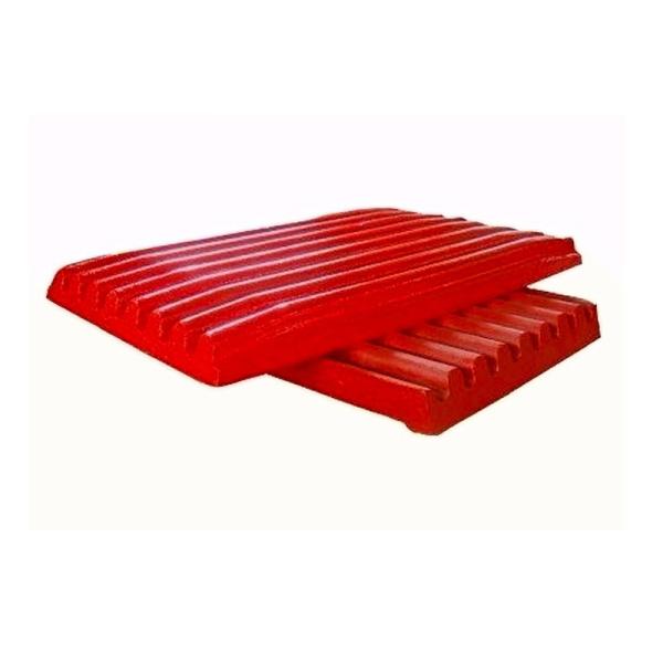 Shanbao jaw crusher parts Mn13Cr2 crusher jaw plate PE400*600 PE600*900PE750*1060jaw plate