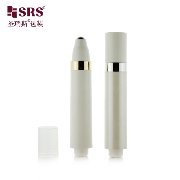 AY 10ML 15ML Luxury Eye Gel Airless Roller Bottle Massage Applicator