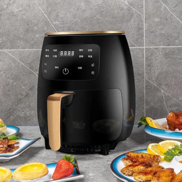 One Touch Digital Control Air Fryer No Oil Needed Perfect for Party Plastic Home-appliance