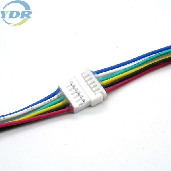 GH1.25 6Pin To Molex 1.25 6P Flat Cable Customizable Wire Harness