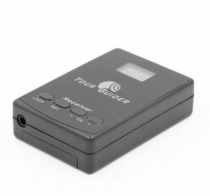 L8 Handheld Simultaneous Interpretation Equipment Black Tour Guide Device