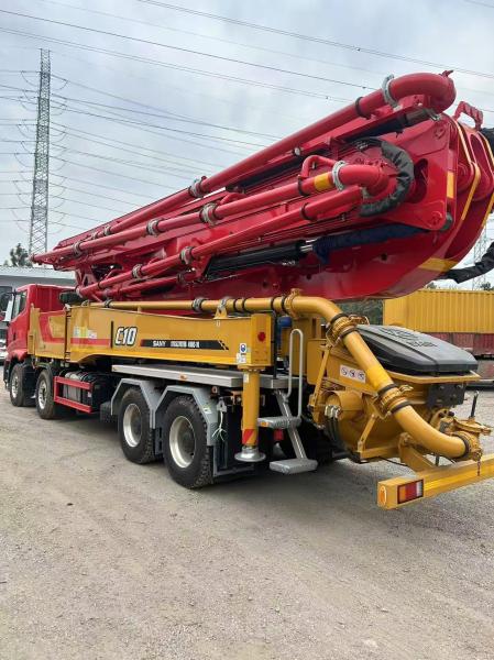 Sany 49 Meters Concrete Pump Truck Beton Pump Trucks 2024 Gross weight 37940kg and Used/Second Hand