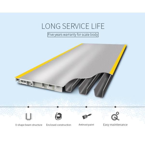 80 Ton 20KG Accuracy Vehicle Scales Weighing Systems , Digital Truck Scales