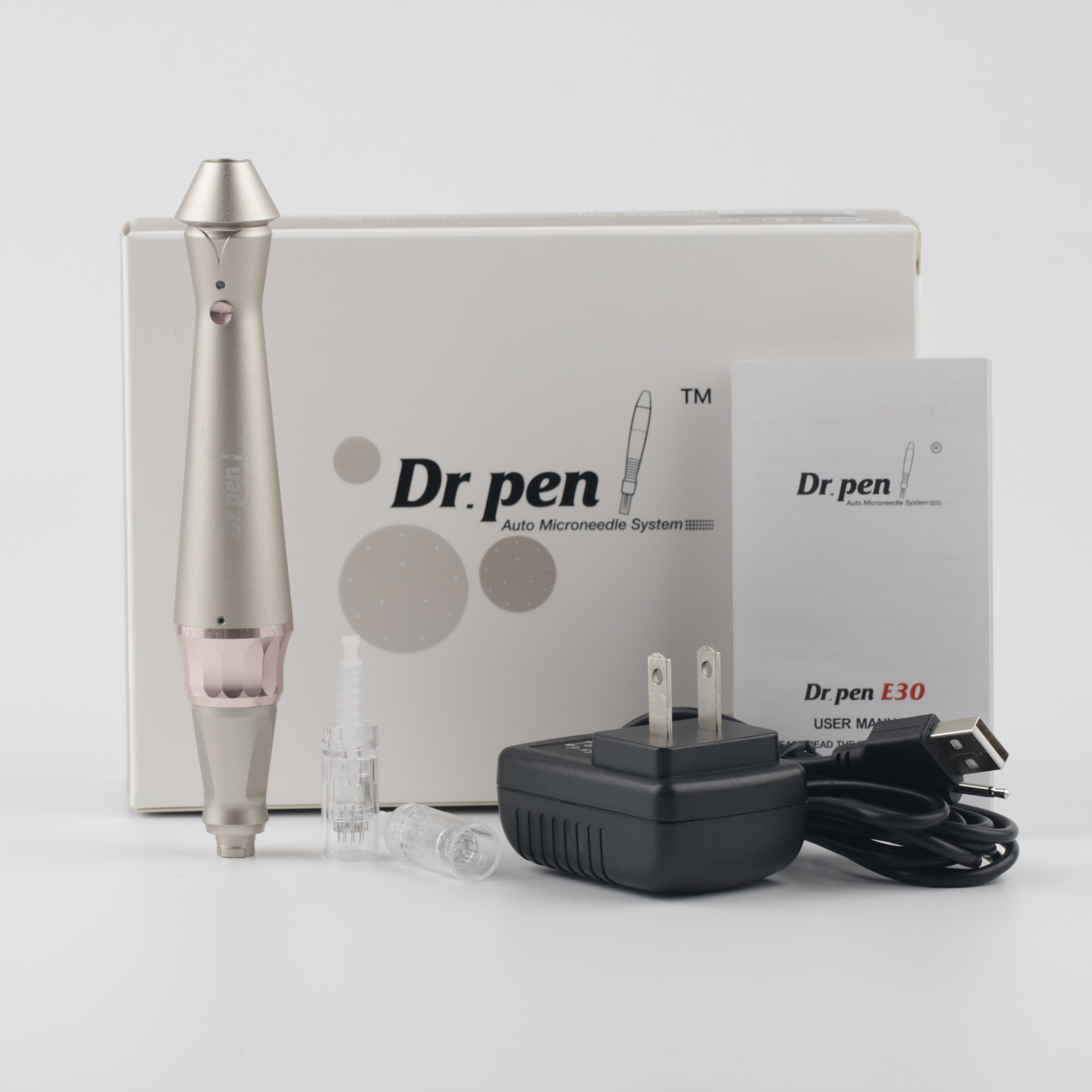 Commercial E30 Dermapen Wireless Auto Derma Rolling Stamp Skin Care Microneedling Machine