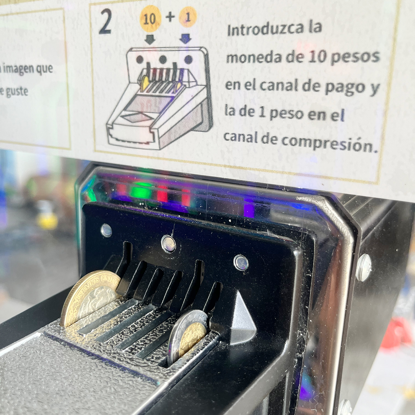 No Power Need Custom Peso Press Machine Tourist Diy Souvenir Coin Press Game Machine Penny Pressed Machine for Museum in Mexico Brazil