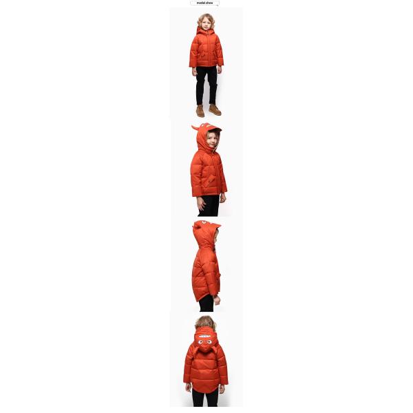 Trendy Brand Clothing Children Outdoor Coat Uniform Puffer Genuine Fashion Winter Feather Down Jacket