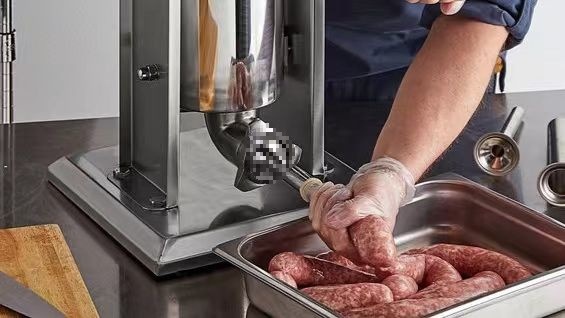 Sausage Filling Making Machine for Restaurant Vertical Manual Sausage Stuffer Machine