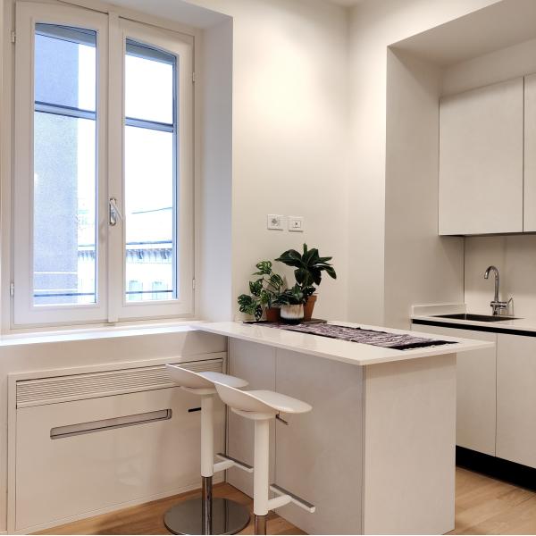 Melamine Small Kitchen Cabinet Set With Stainless Steel 304 Handle