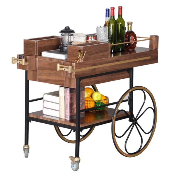 Solid wood dining car